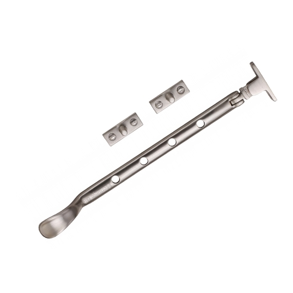 V990 10-SN • 254mm • Satin Nickel • Heritage Brass Victorian Casement Stay